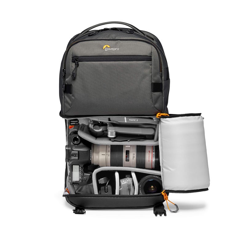 Lowepro Grey Fast 250 AW III Mirrorless DSLR Camera Backpack with QuickDoor Access, 13 Inch Laptop Compartment - Image 3
